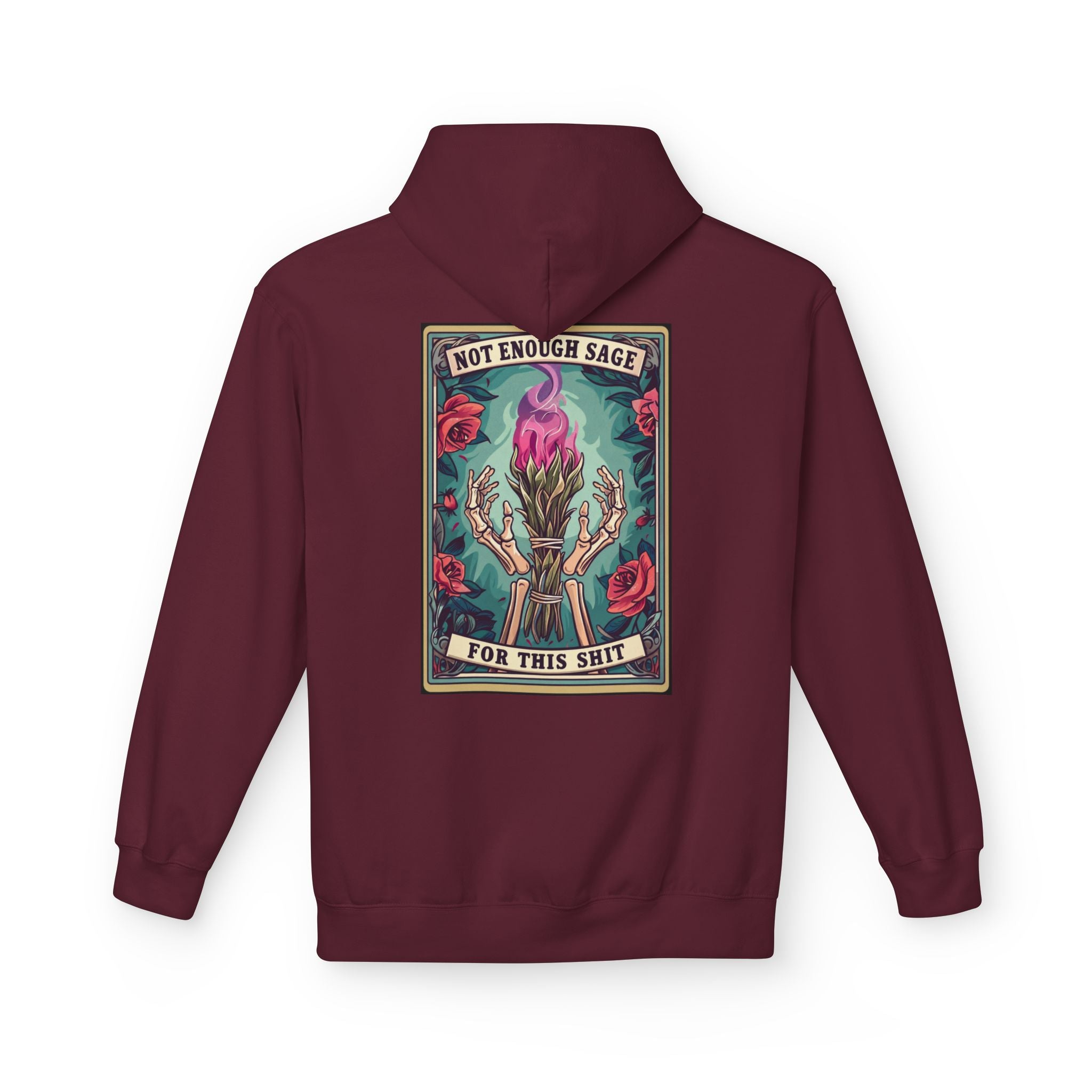 Not Enough Sage Unisex Midweight Softstyle Fleece Hoodie