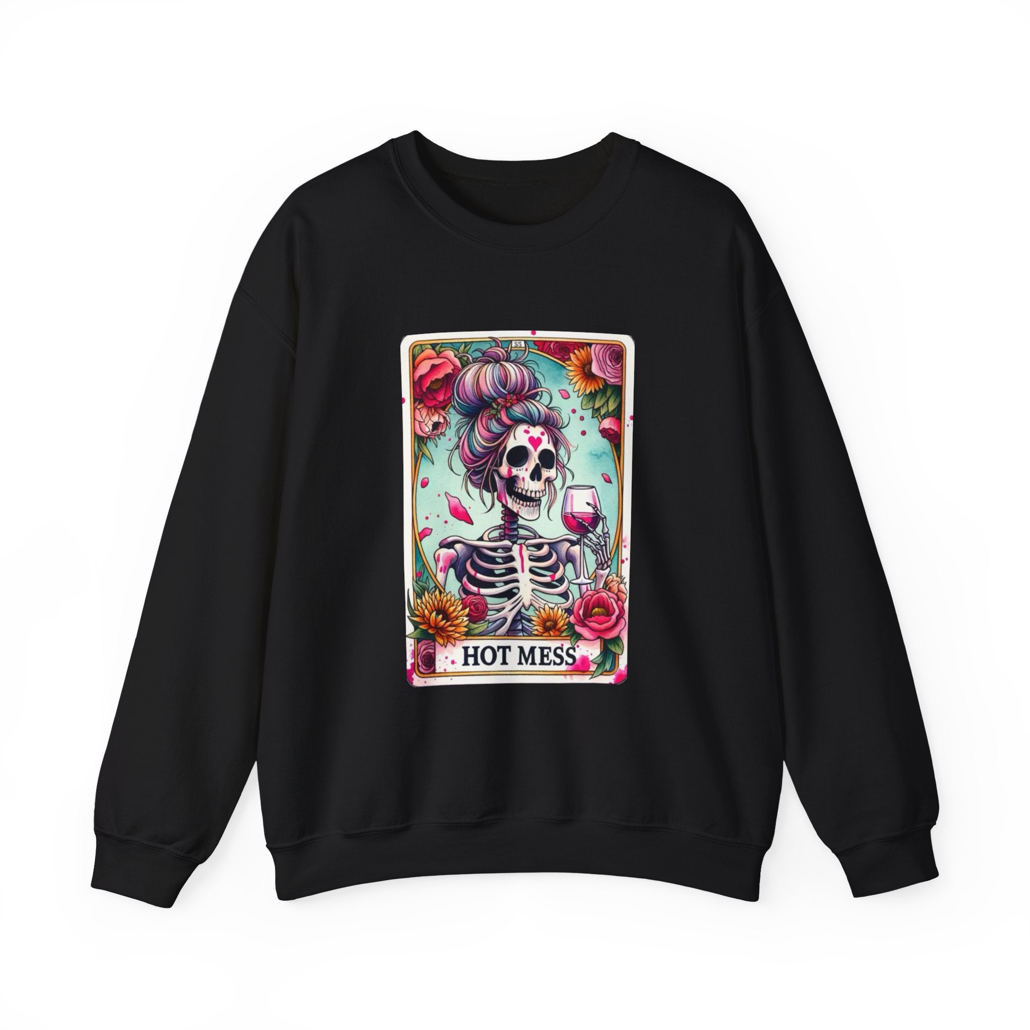 Hot Mess Unisex Heavy Blend™ Crewneck Sweatshirt
