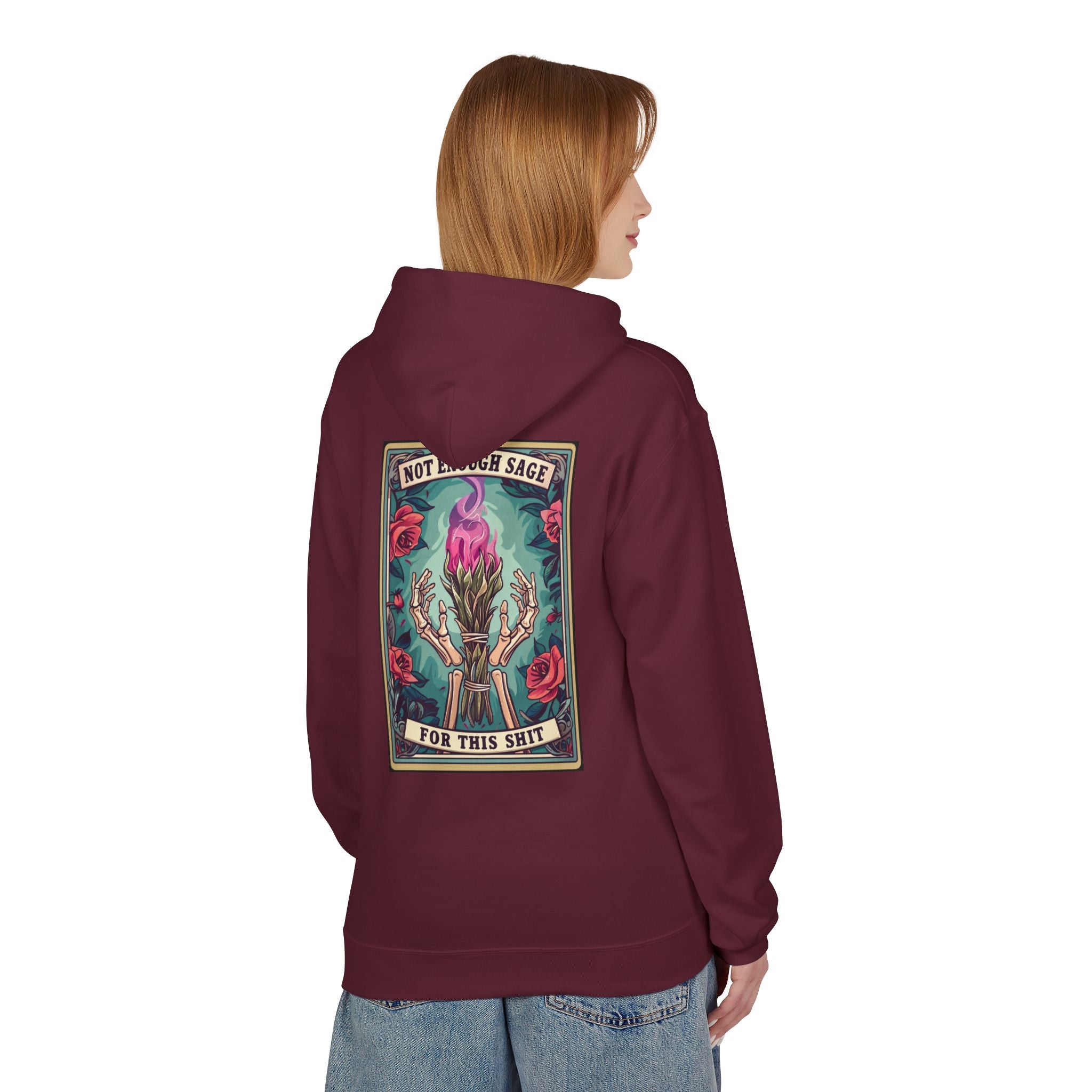 Not Enough Sage Unisex Midweight Softstyle Fleece Hoodie