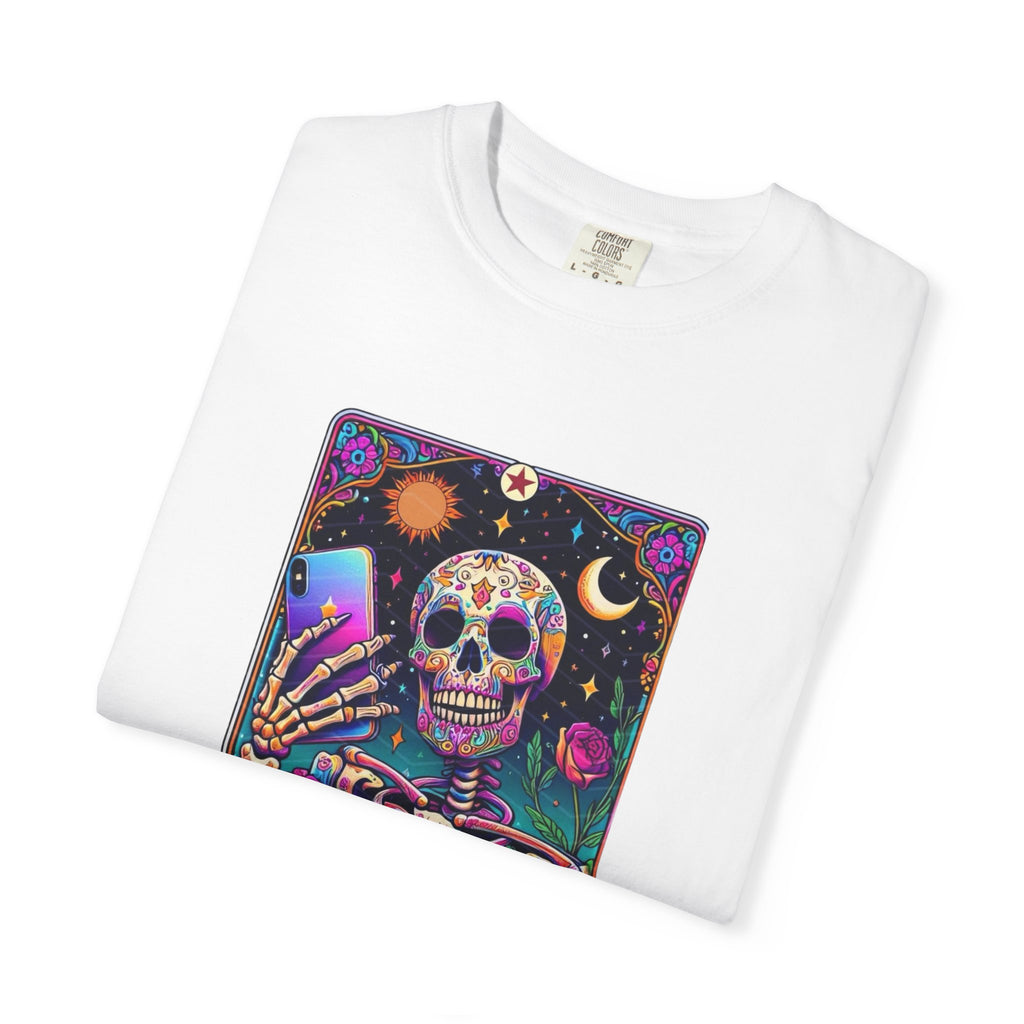 The Selfie Addict Unisex Garment-Dyed T-shirt
