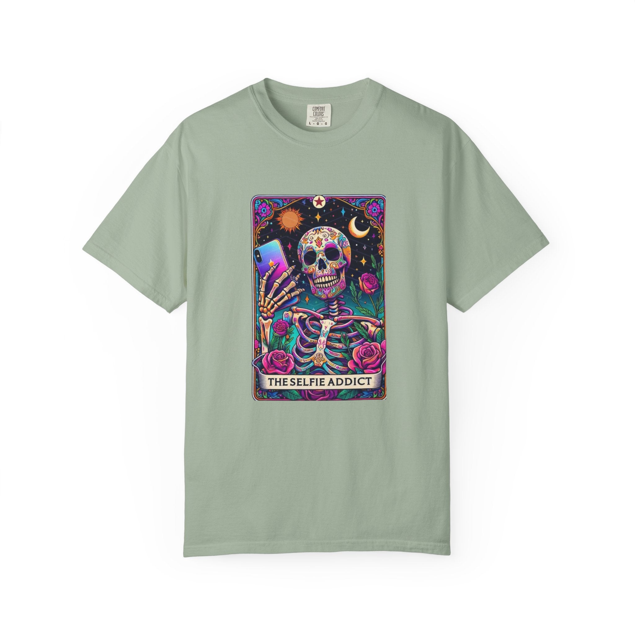 The Selfie Addict Unisex Garment-Dyed T-shirt
