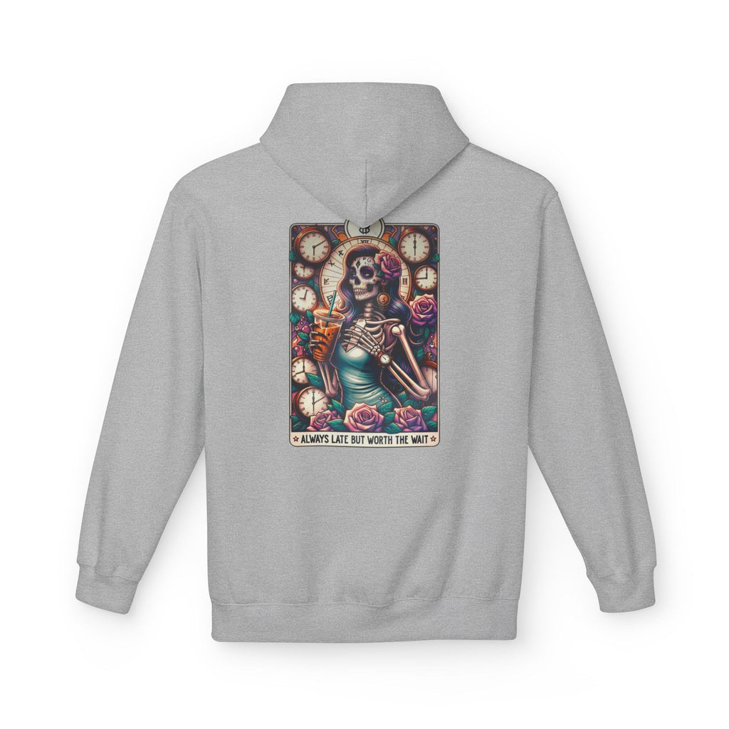 Always late Unisex Midweight Softstyle Fleece Hoodie