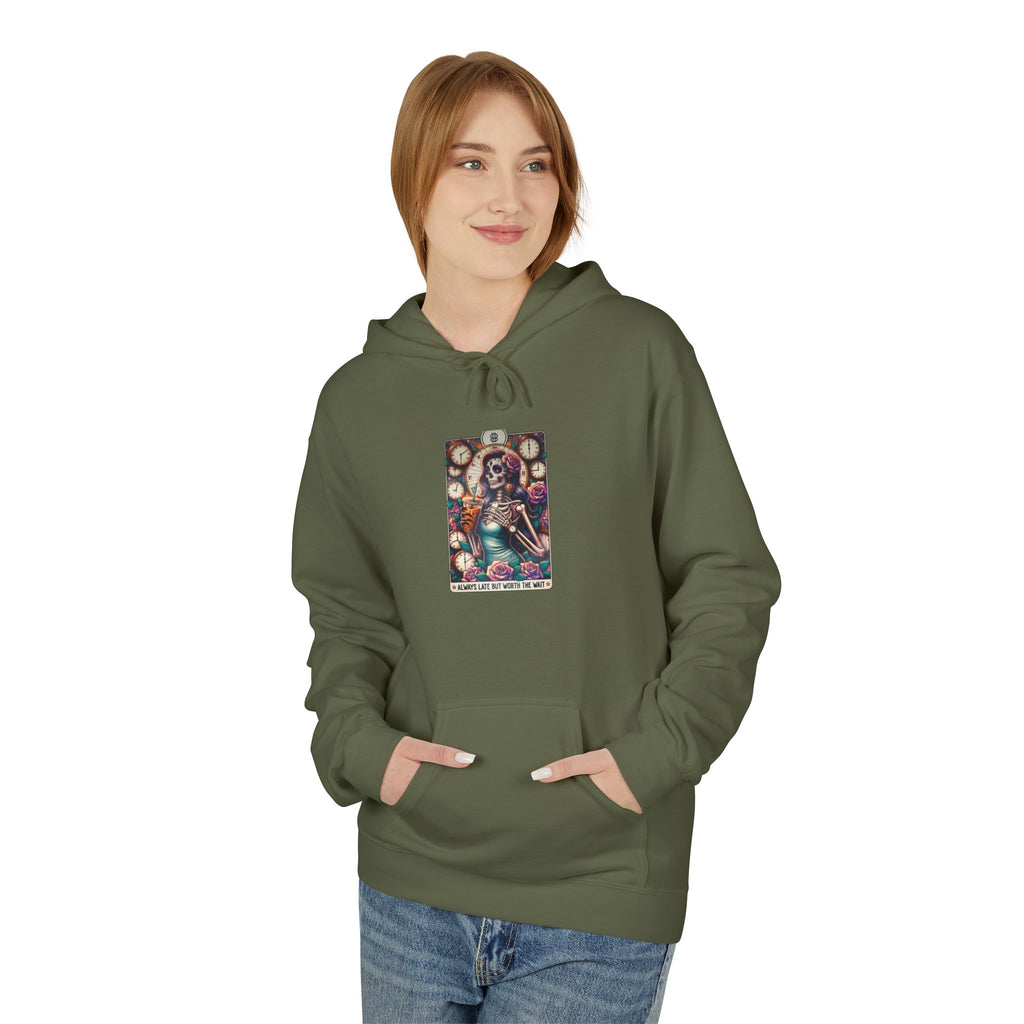 Always late Unisex Midweight Softstyle Fleece Hoodie