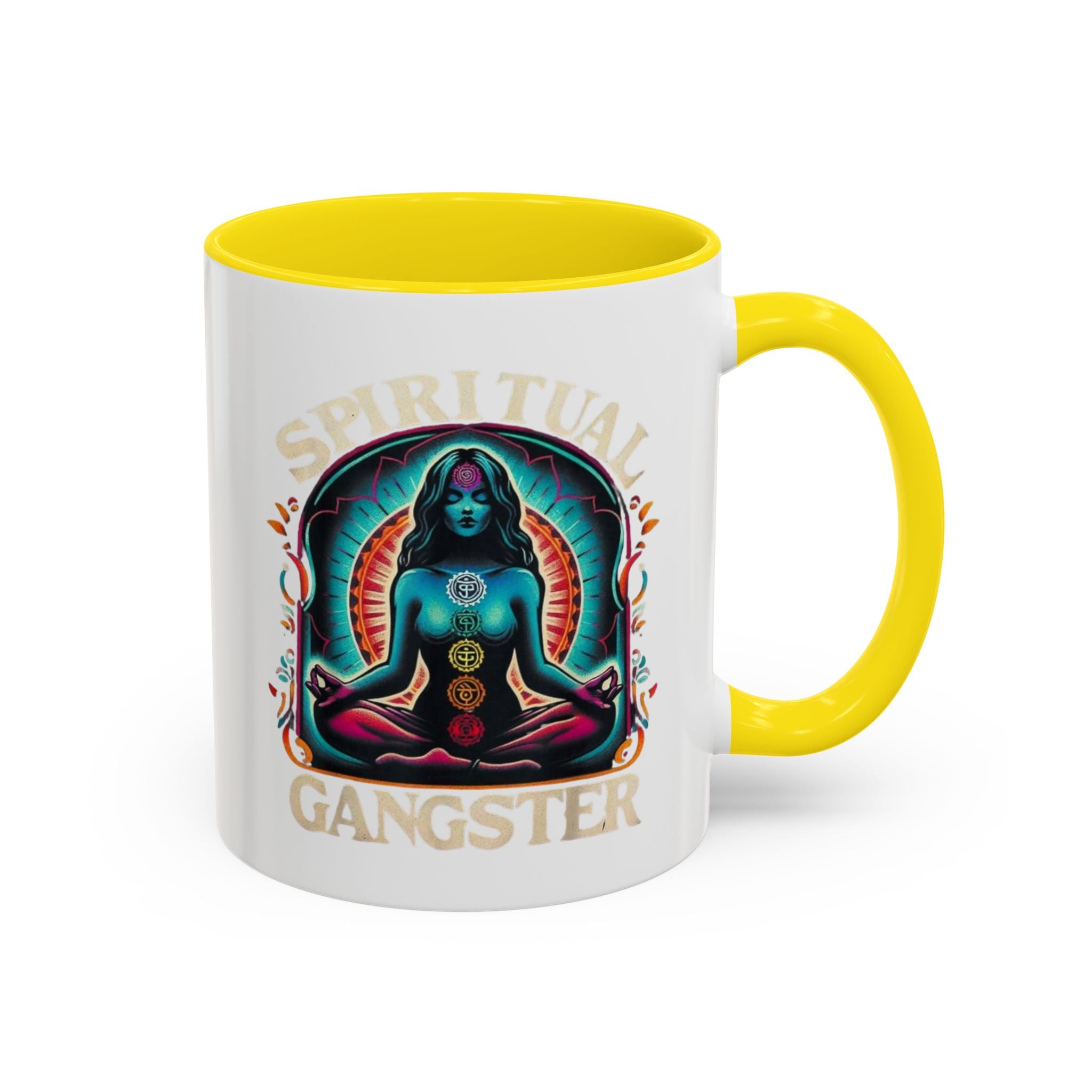 Spiritual Gangster Accent Coffee Mug (11, 15oz)