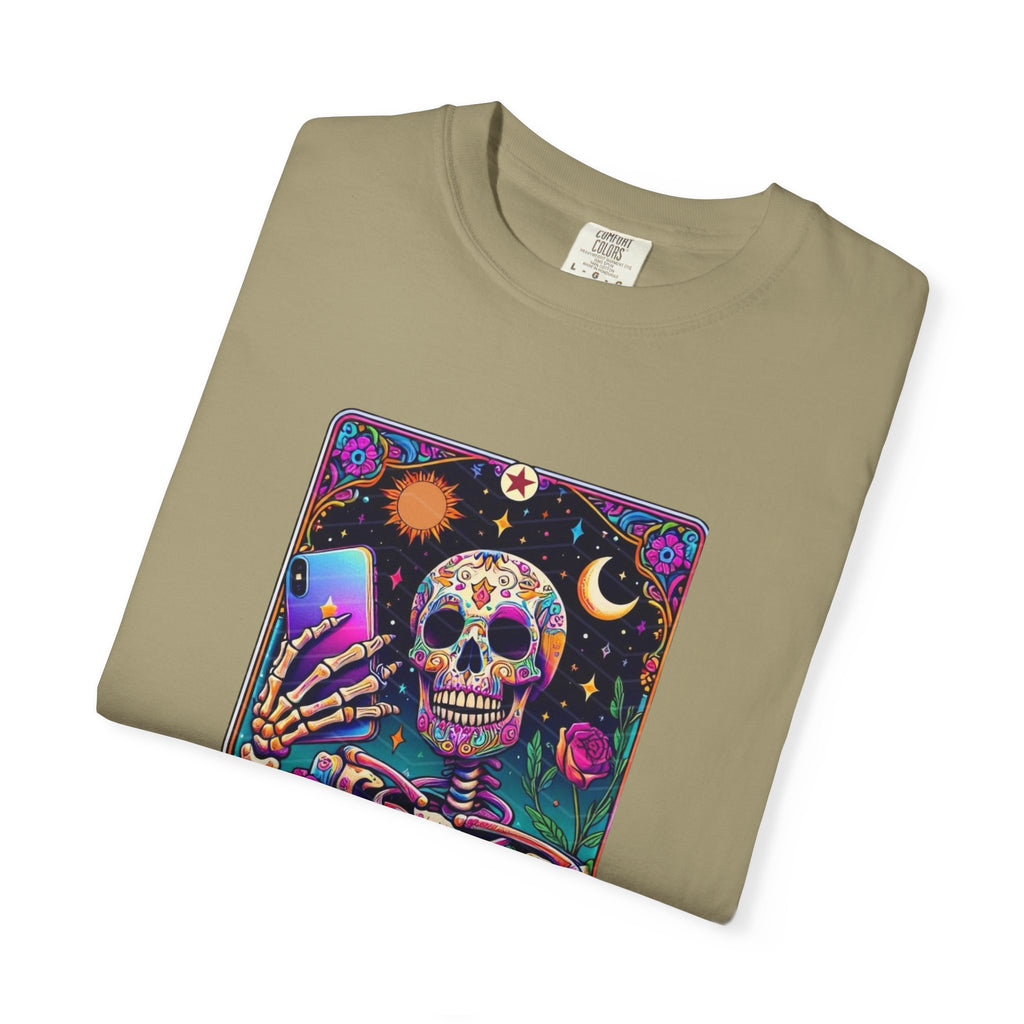 The Selfie Addict Unisex Garment-Dyed T-shirt