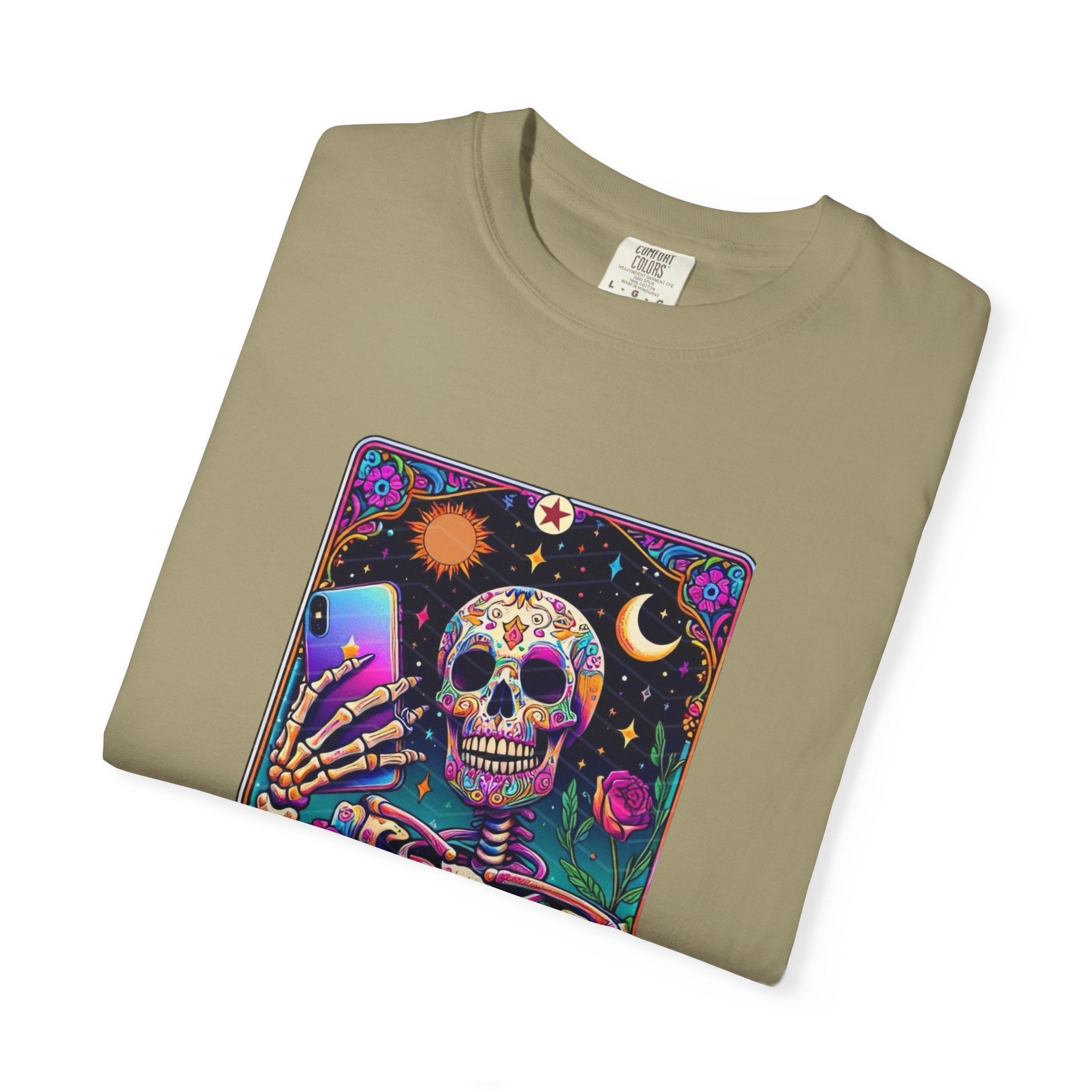 The Selfie Addict Unisex Garment-Dyed T-shirt