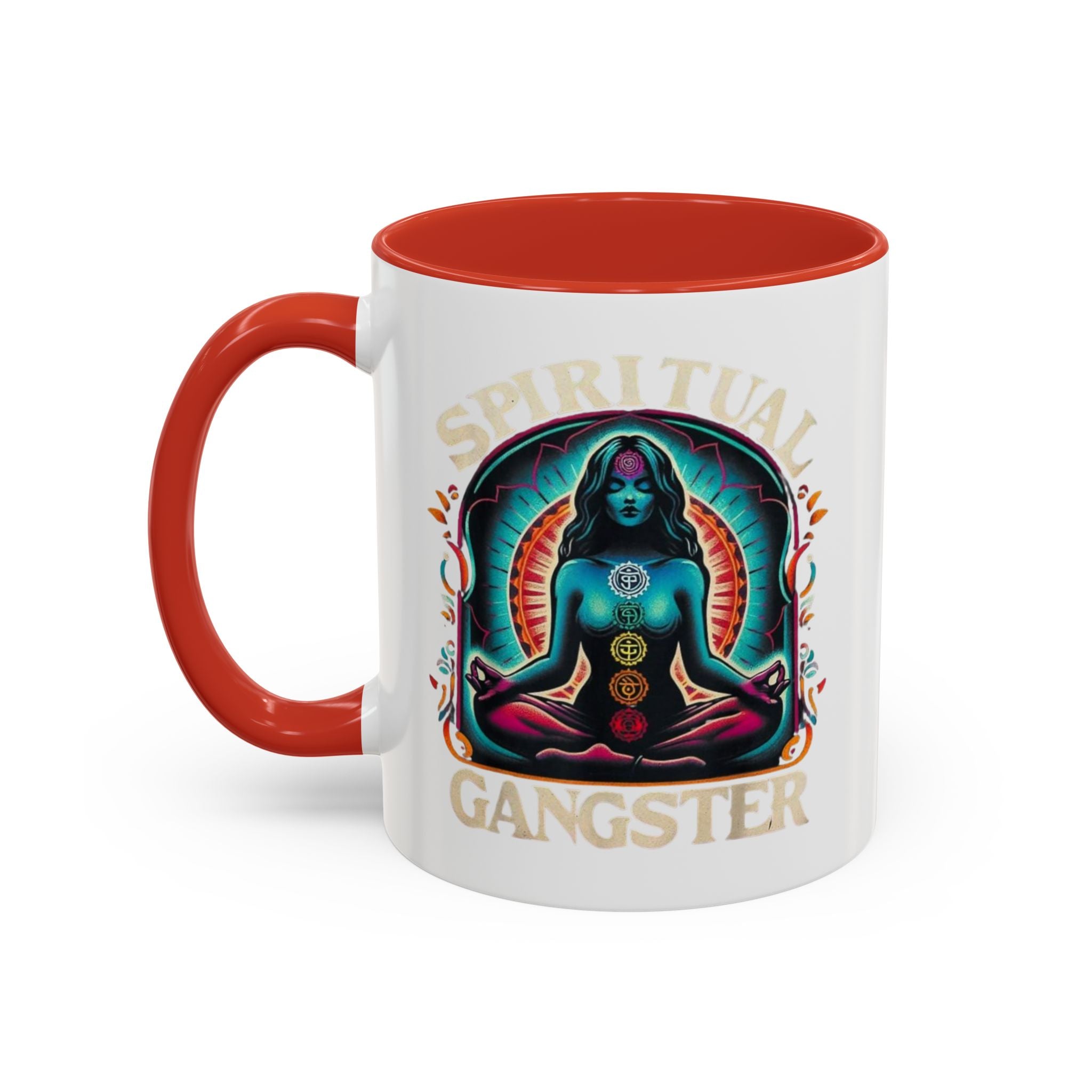 Spiritual Gangster Accent Coffee Mug (11, 15oz)