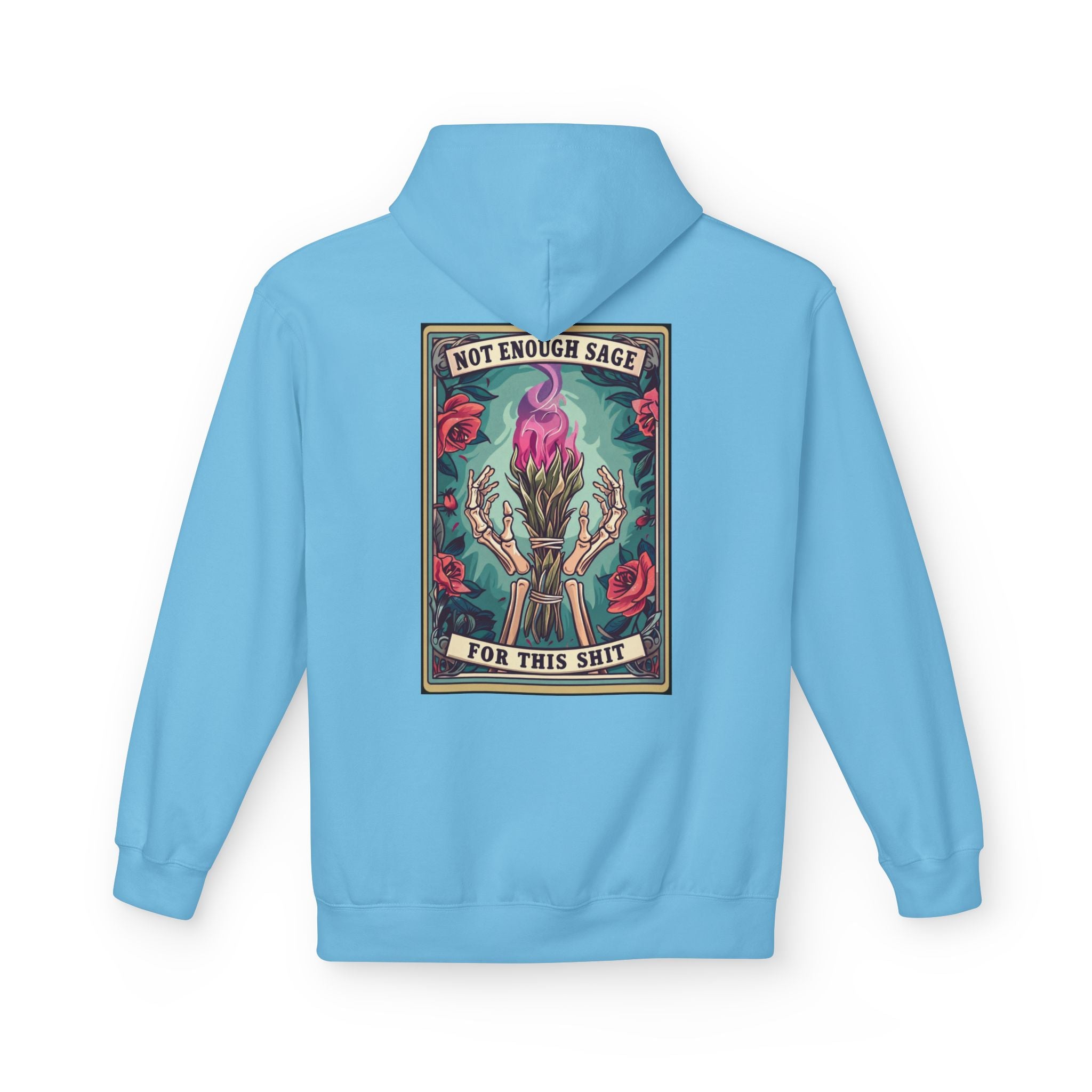 Not Enough Sage Unisex Midweight Softstyle Fleece Hoodie