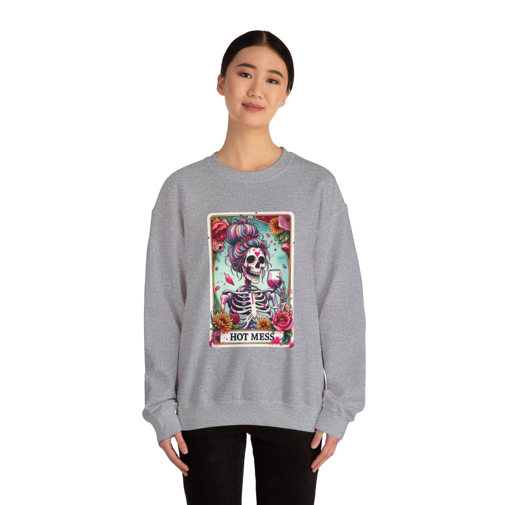 Hot Mess Unisex Heavy Blend™ Crewneck Sweatshirt