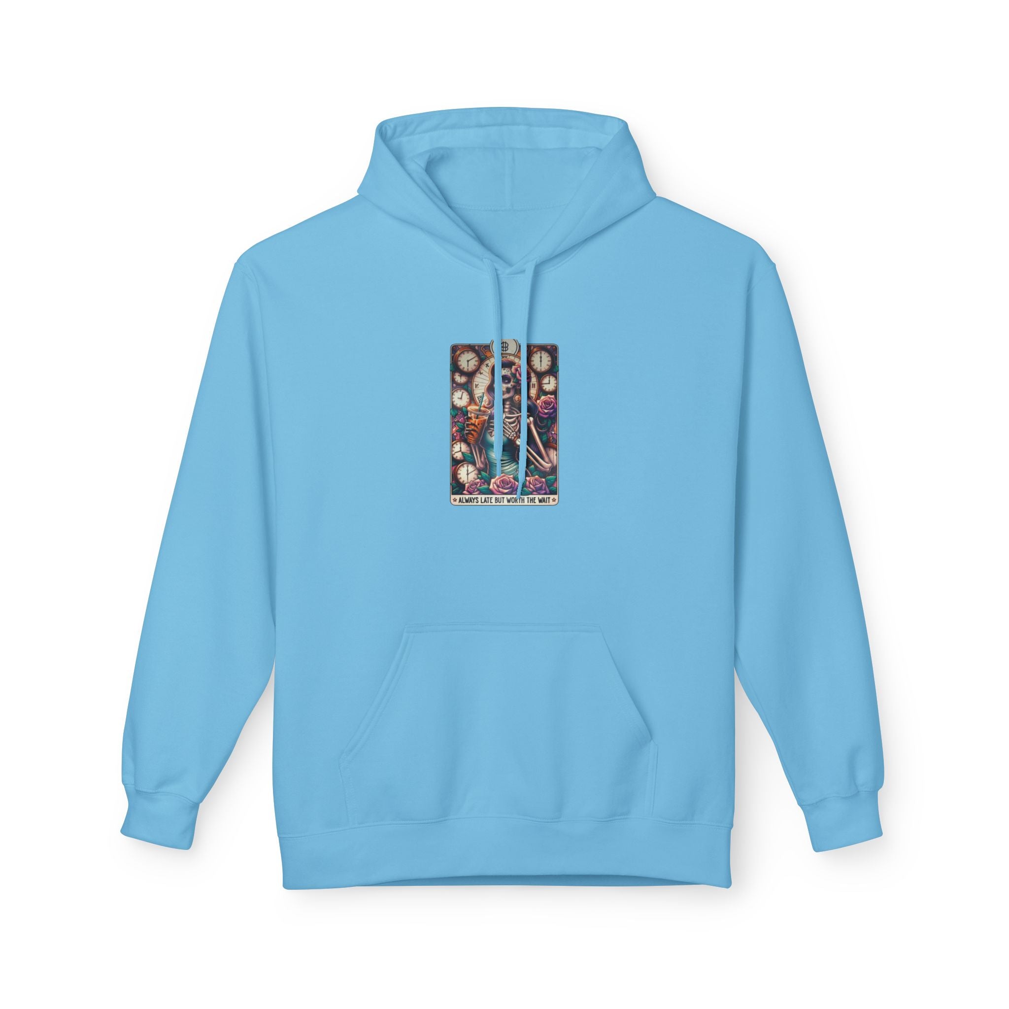 Always late Unisex Midweight Softstyle Fleece Hoodie