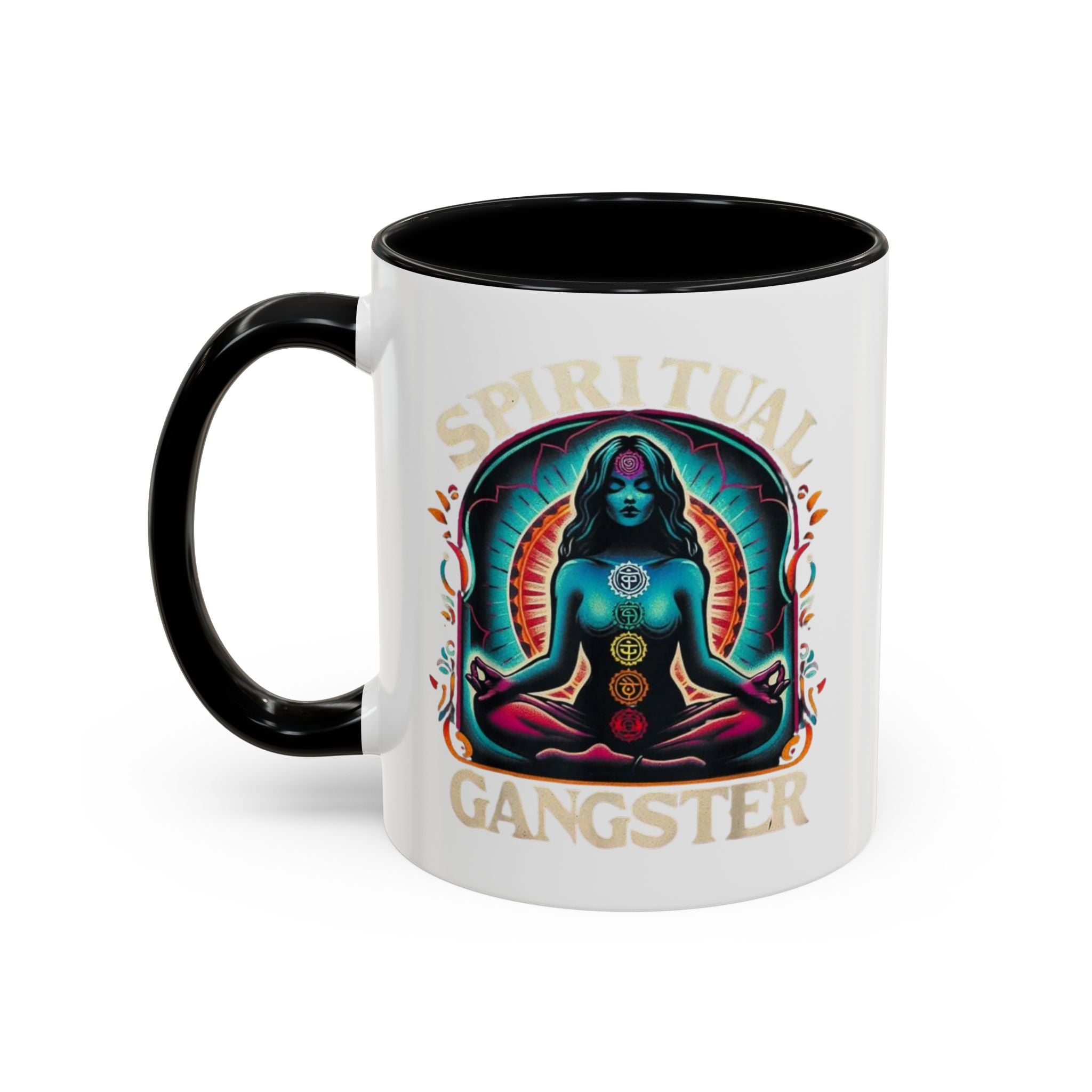 Spiritual Gangster Accent Coffee Mug (11, 15oz)