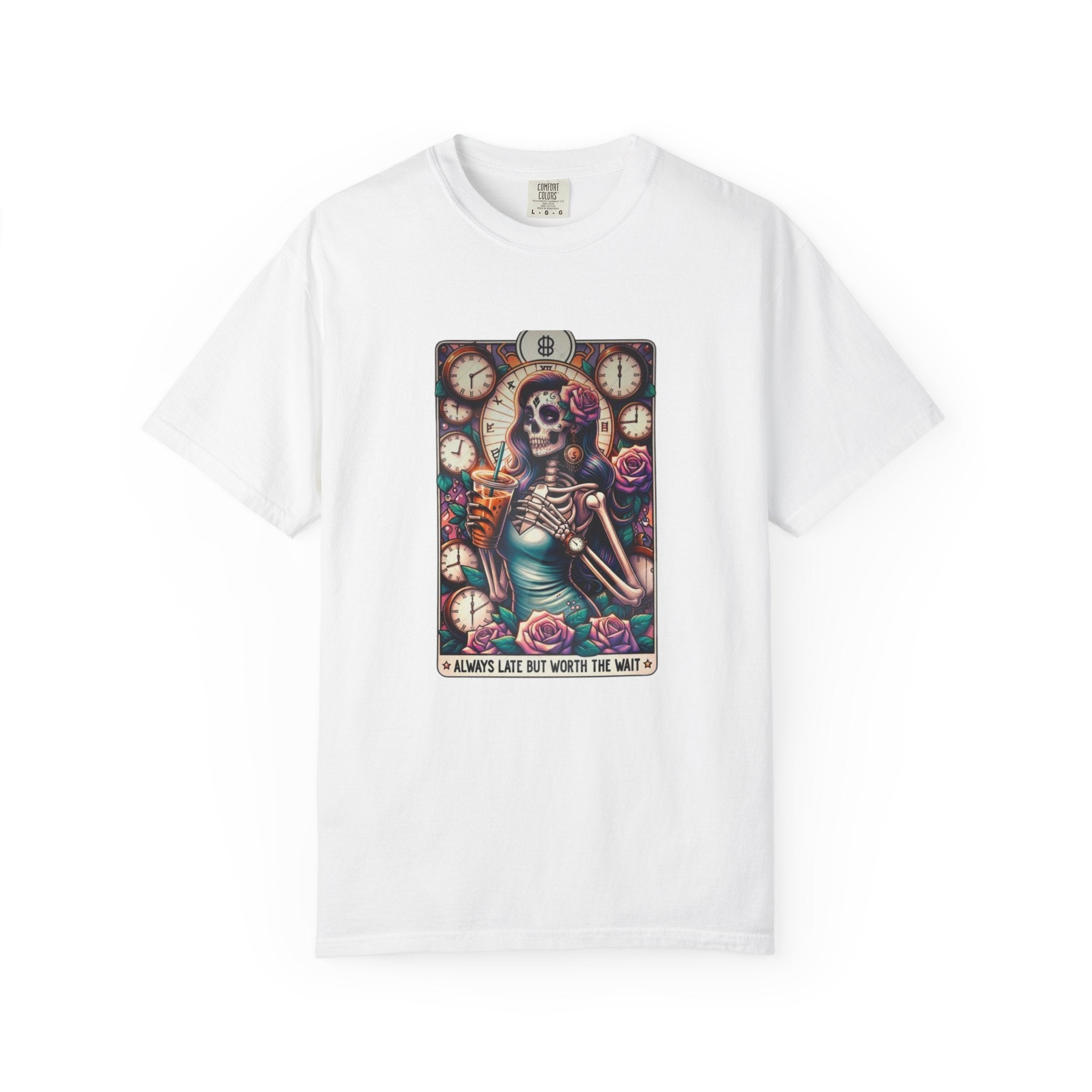 Always Late Unisex Garment-Dyed T-shirt