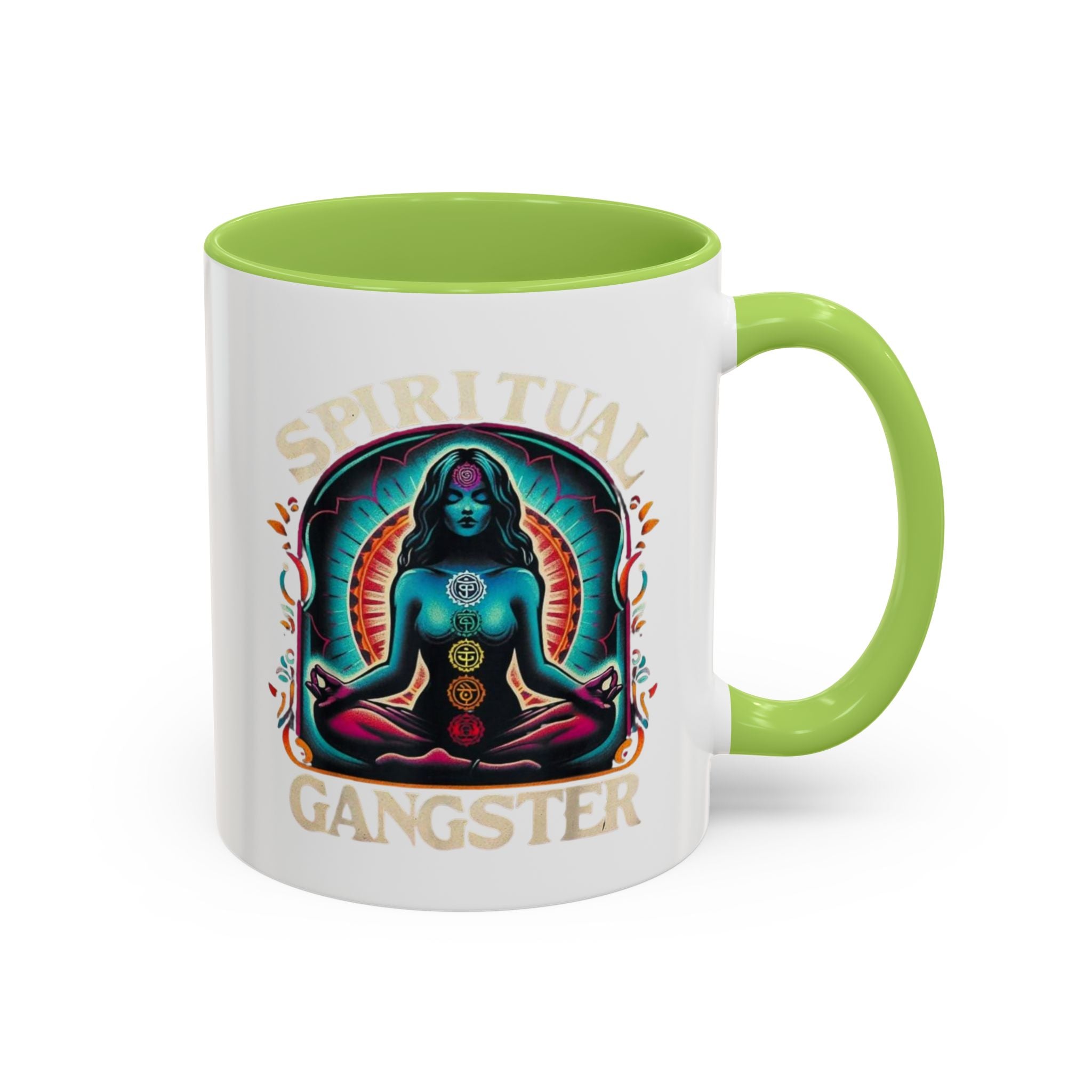 Spiritual Gangster Accent Coffee Mug (11, 15oz)