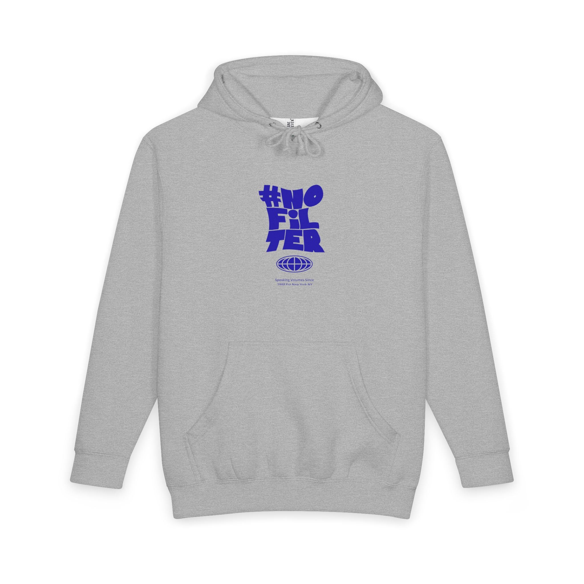 #NoFilter Hoodie — Bold Graphic Streetwear Pullover