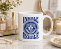 Inhale Exhale Coffee Mug 11oz