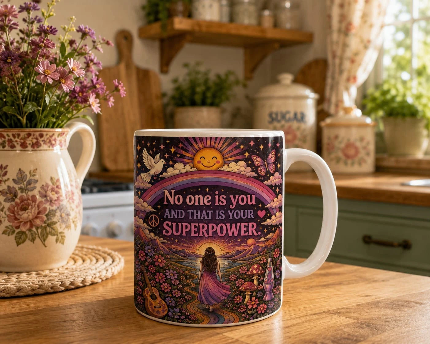 No One Is You And That Is Your Superpower Coffee Mug 11oz