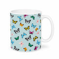 Blue Butterfly Mug Coffee Tea Mug 11oz