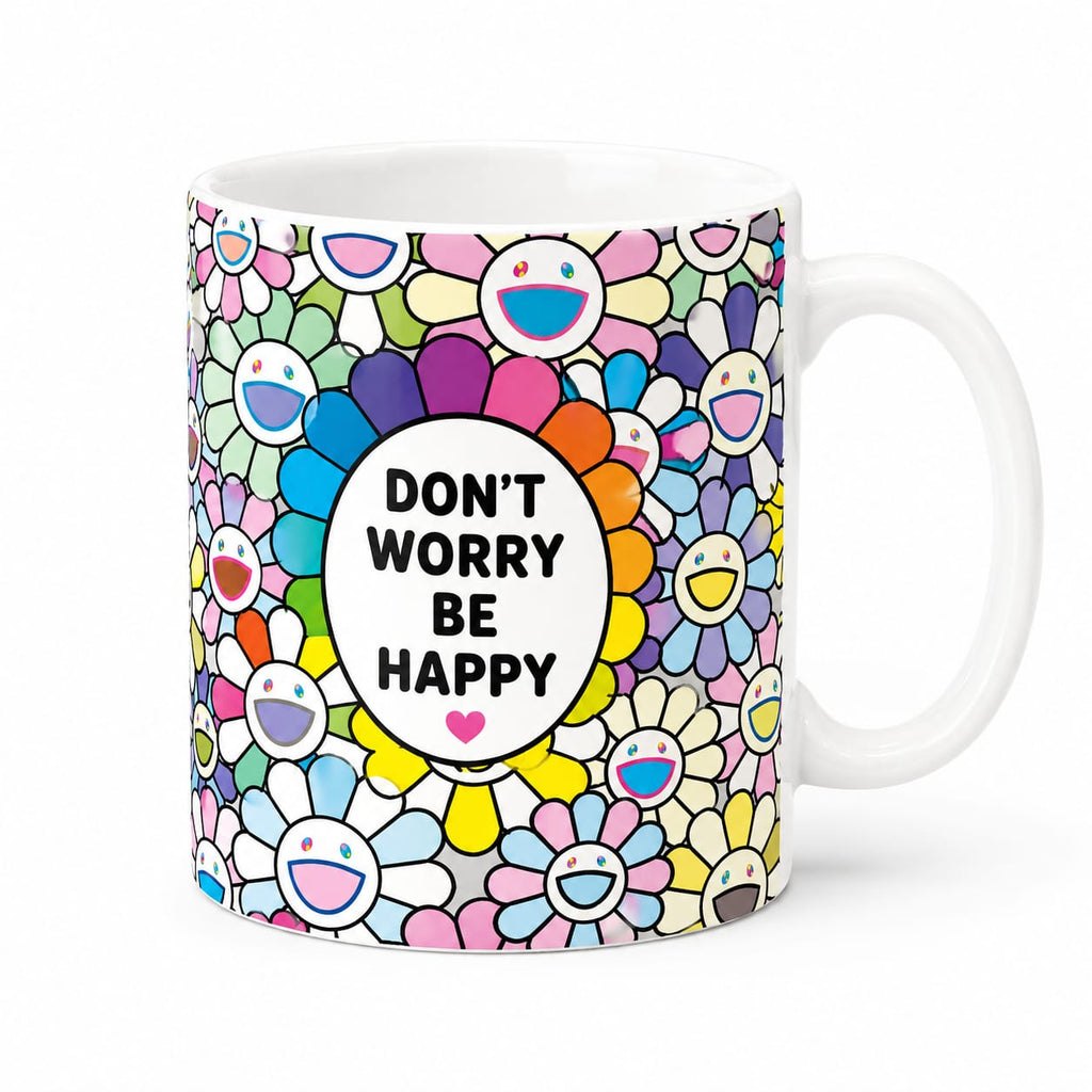 Don't Worry Be Happy Coffee Tea Mug 11oz